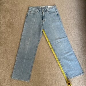 Our Legacy Third Cut Denim - Bleached Lurex Woof (Waist 30)